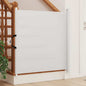 Puerta retráctil para mascotas blanca 102,5x125 cm