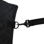 Funda para asiento de coche para perros negro 137x46x50 cm