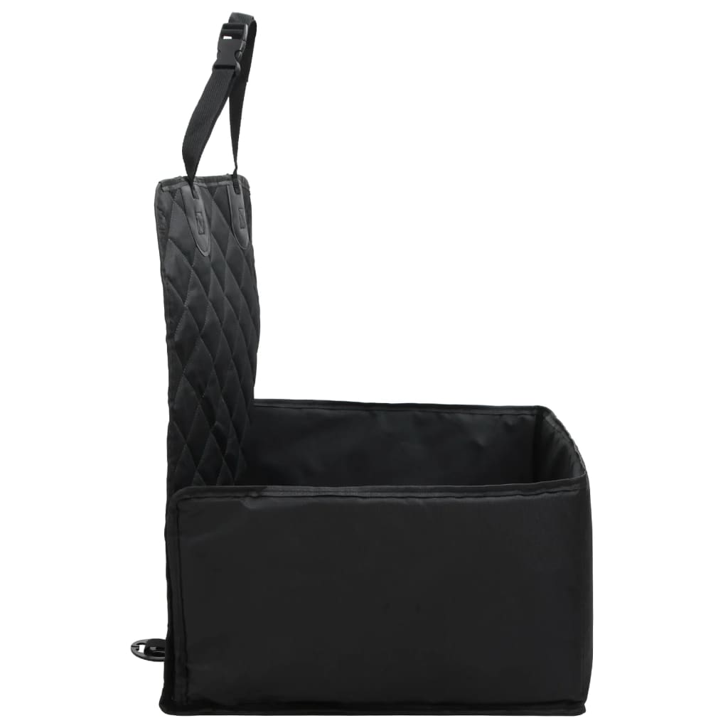 Silla de coche para perros negro 45x45x25/55 cm