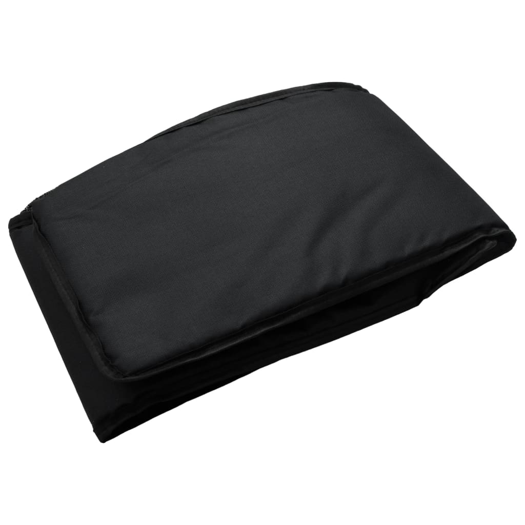 Silla de coche para perros negro 45x45x25/55 cm