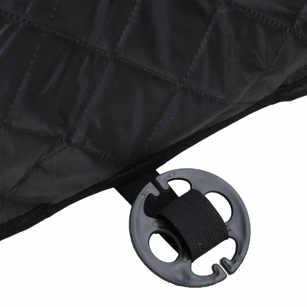 Silla de coche para perros negro 45x45x25/55 cm