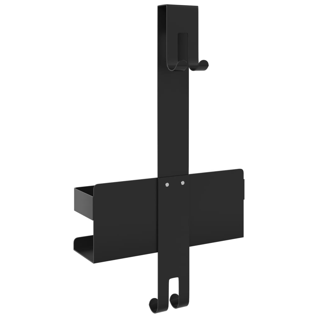 Estante colgante de ducha acero inox cepillado 304 negro mate