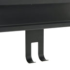 Estante colgante de ducha acero inox cepillado 304 negro mate