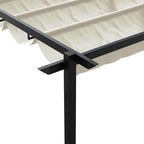 Cenador 300 x 300 x 200 cm Crema Poliéster