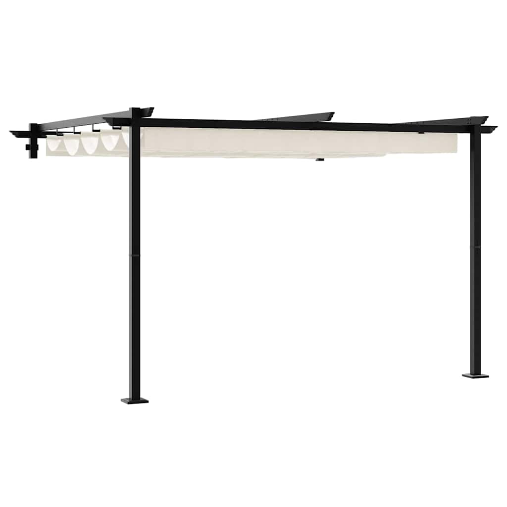 Cenador 300 x 300 x 200 cm Crema Poliéster