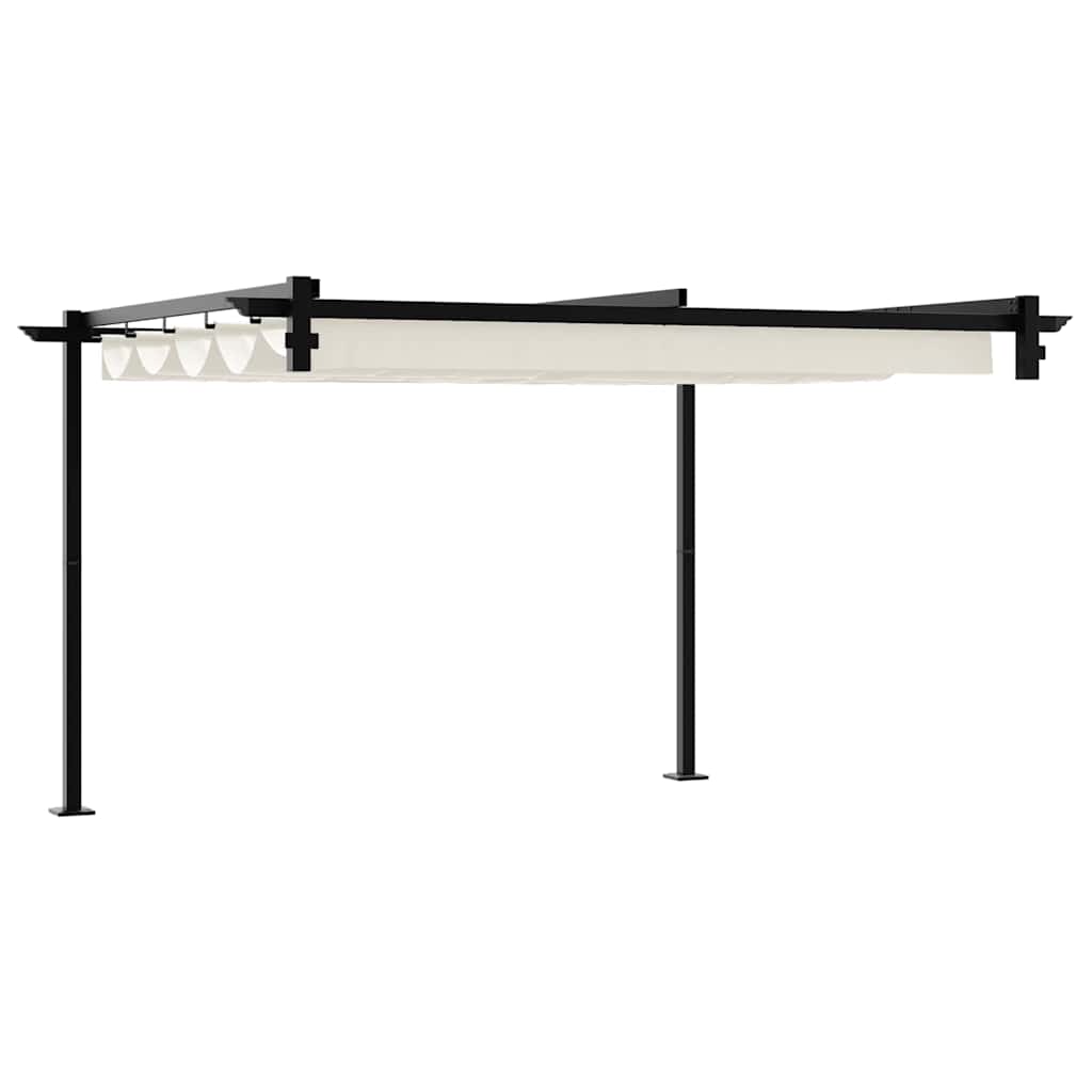 Cenador 300 x 300 x 200 cm Crema Poliéster