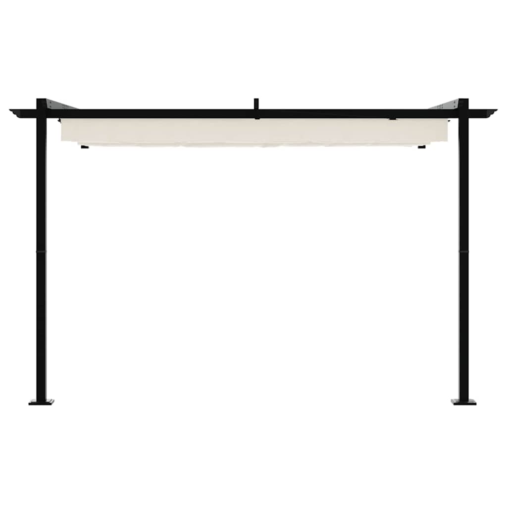Cenador 300 x 300 x 200 cm Crema Poliéster