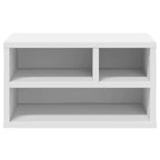 Soporte de impresora madera ingeniería blanco 40x32x22,5 cm