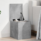 Caja de almacenaje Corona madera maciza de pino 78x78x45 cm