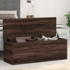 Caja de almacenaje Corona madera maciza de pino 78x78x45 cm