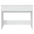 Tocador con espejo blanco 100x45x76 cm