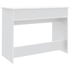 Tocador con espejo blanco 100x45x76 cm