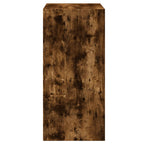 Armario de madera de ingeniería roble ahumado 77x48x102 cm