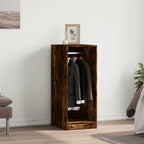 Armario de madera de ingeniería roble ahumado 48x41x102 cm