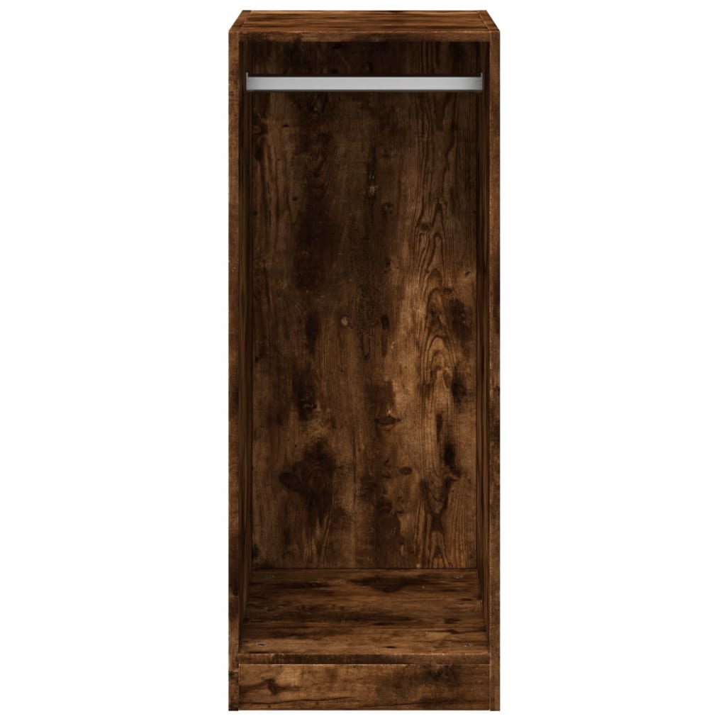 Armario de madera de ingeniería roble ahumado 48x41x102 cm