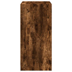 Armario de madera de ingeniería roble ahumado 48x41x102 cm