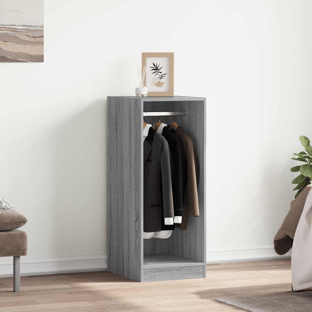 Armario de madera de ingeniería gris Sonoma 48x41x102 cm