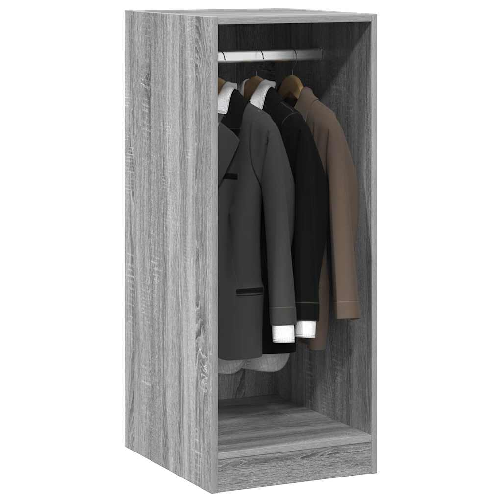 Armario de madera de ingeniería gris Sonoma 48x41x102 cm