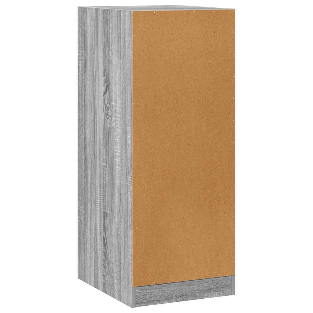 Armario de madera de ingeniería gris Sonoma 48x41x102 cm