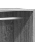Armario de madera de ingeniería gris Sonoma 48x41x102 cm