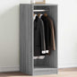 Armario de madera de ingeniería gris Sonoma 48x41x102 cm