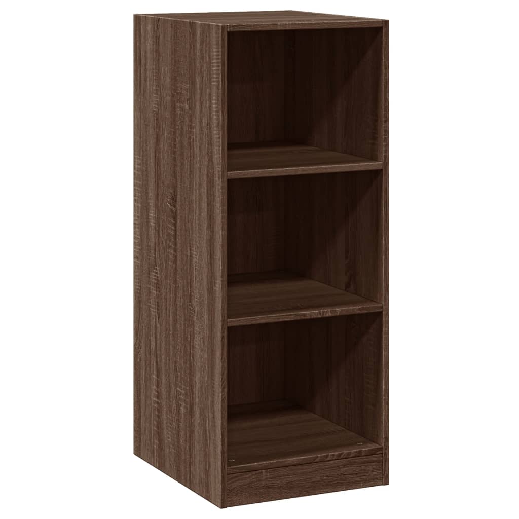 Armario de madera de ingeniería marrón roble 48x41x102 cm