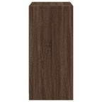 Armario de madera de ingeniería marrón roble 48x41x102 cm