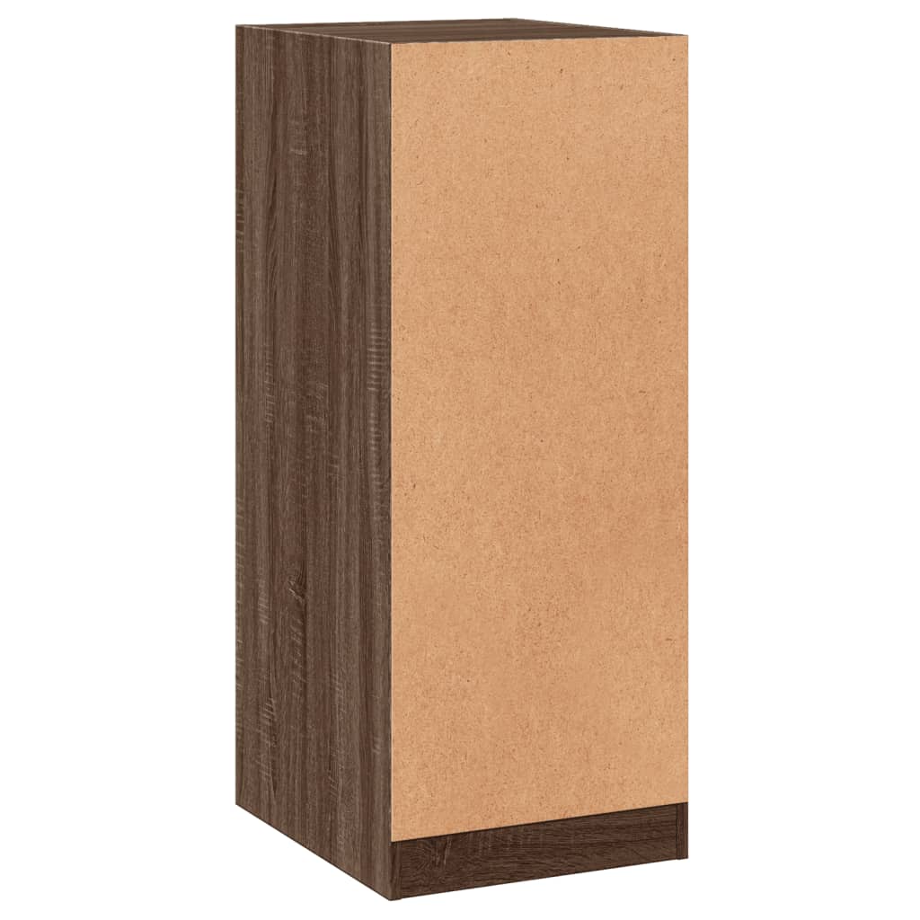 Armario de madera de ingeniería marrón roble 48x41x102 cm