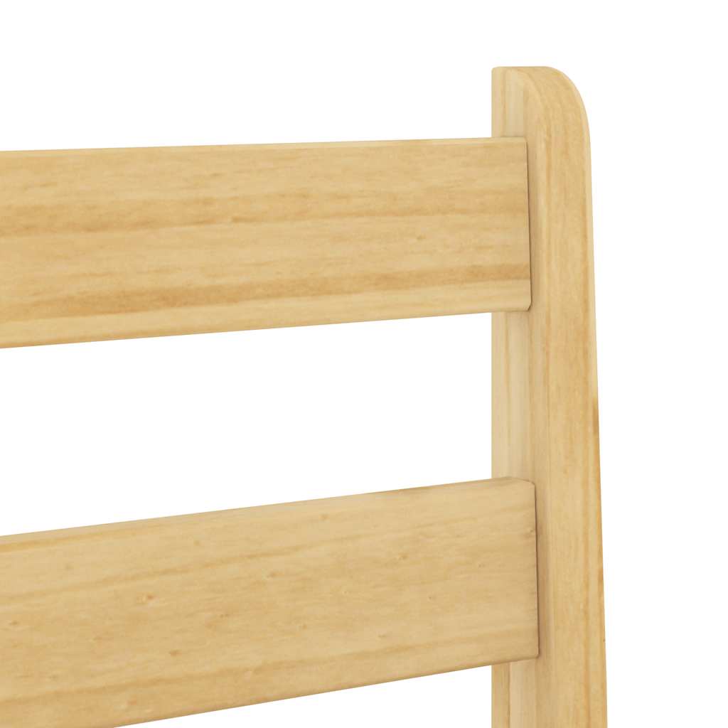 Taburetes altos 2 uds madera maciza de pino