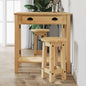 2 Solid pine kitchen bar stools