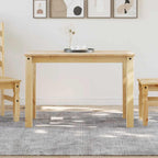 Mesa de comedor Corona madera maciza de pino 112x60x75 cm