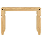 Mesa de comedor Corona madera maciza de pino 112x60x75 cm