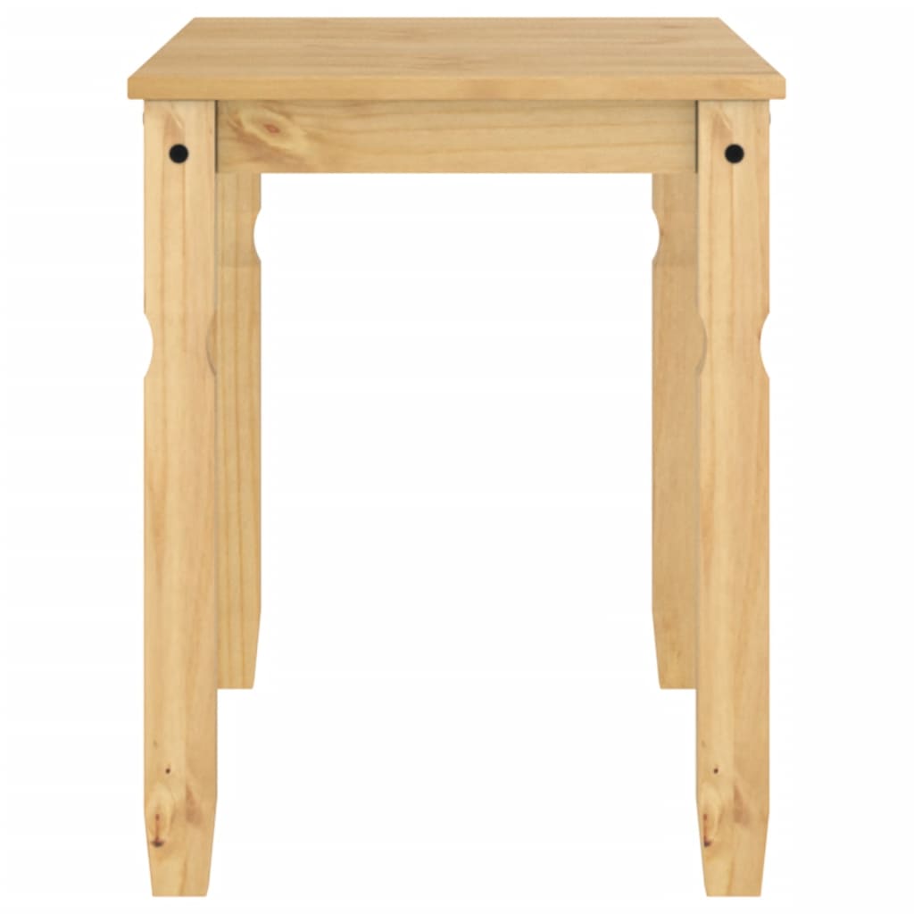 Mesa de comedor Corona madera maciza de pino 112x60x75 cm