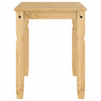 Mesa de comedor Corona madera maciza de pino 112x60x75 cm