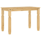 Mesa de comedor Corona madera maciza de pino 112x60x75 cm