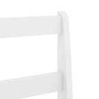 Sillas de comedor PANAMA 2 uds madera pino blanco 40x46x90 cm