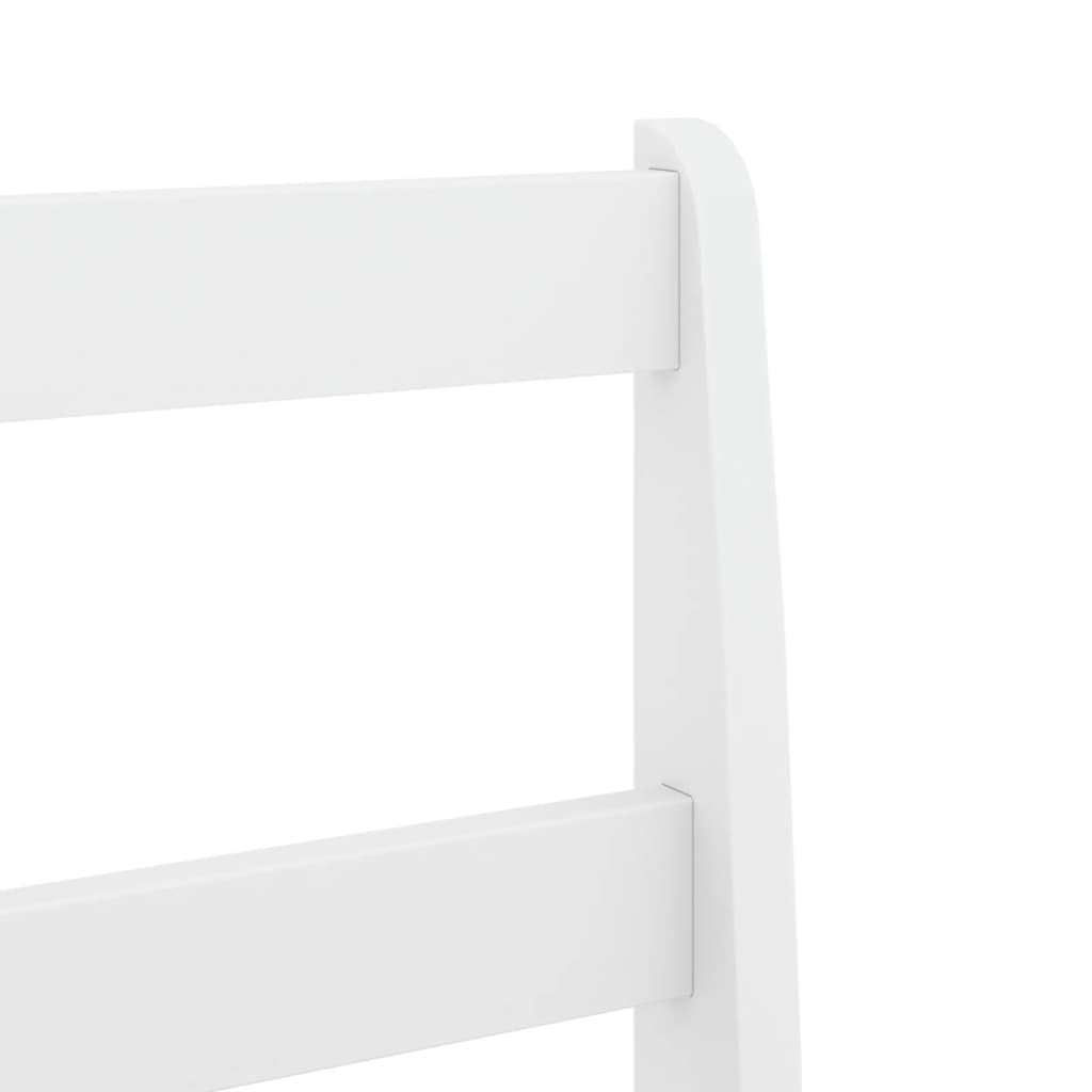 Sillas de comedor PANAMA 2 uds madera pino blanco 40x46x90 cm