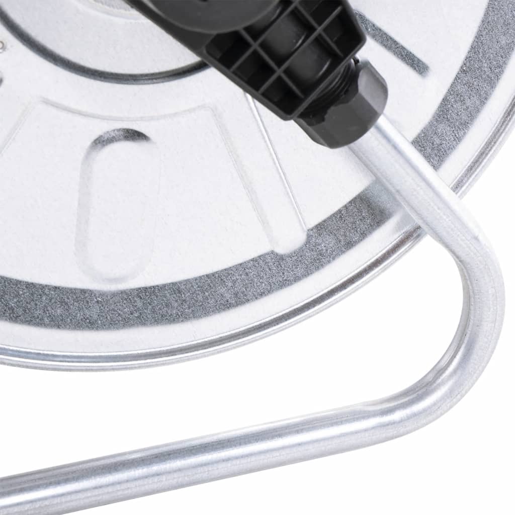 Carrete de pared para manguera de 50 m 1/2" acero