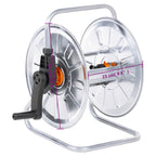 Carrete de pared para manguera de 50 m 1/2" acero