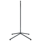 Silla colgante tipo huevo sin cesta, acero antracita