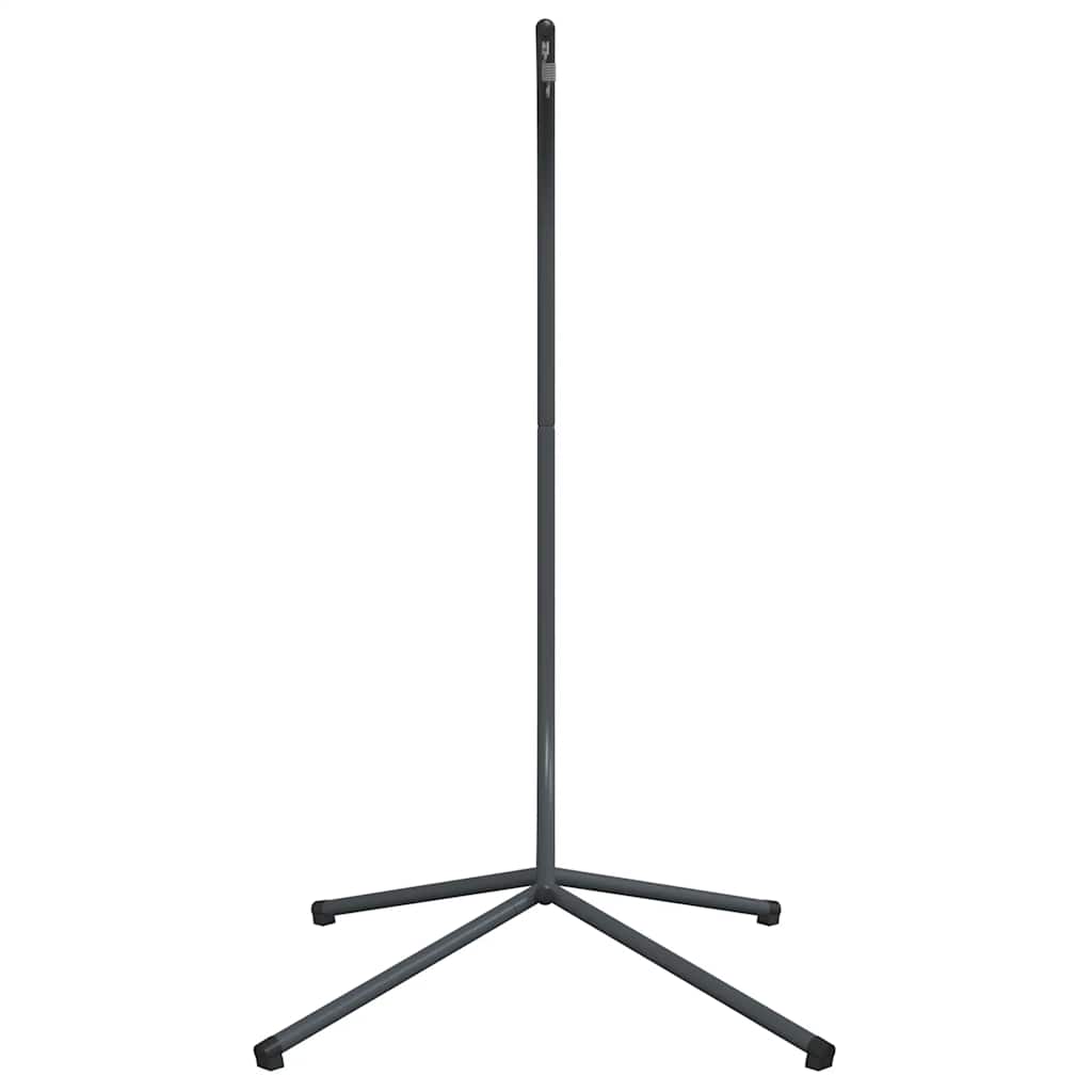 Silla colgante tipo huevo sin cesta, acero antracita