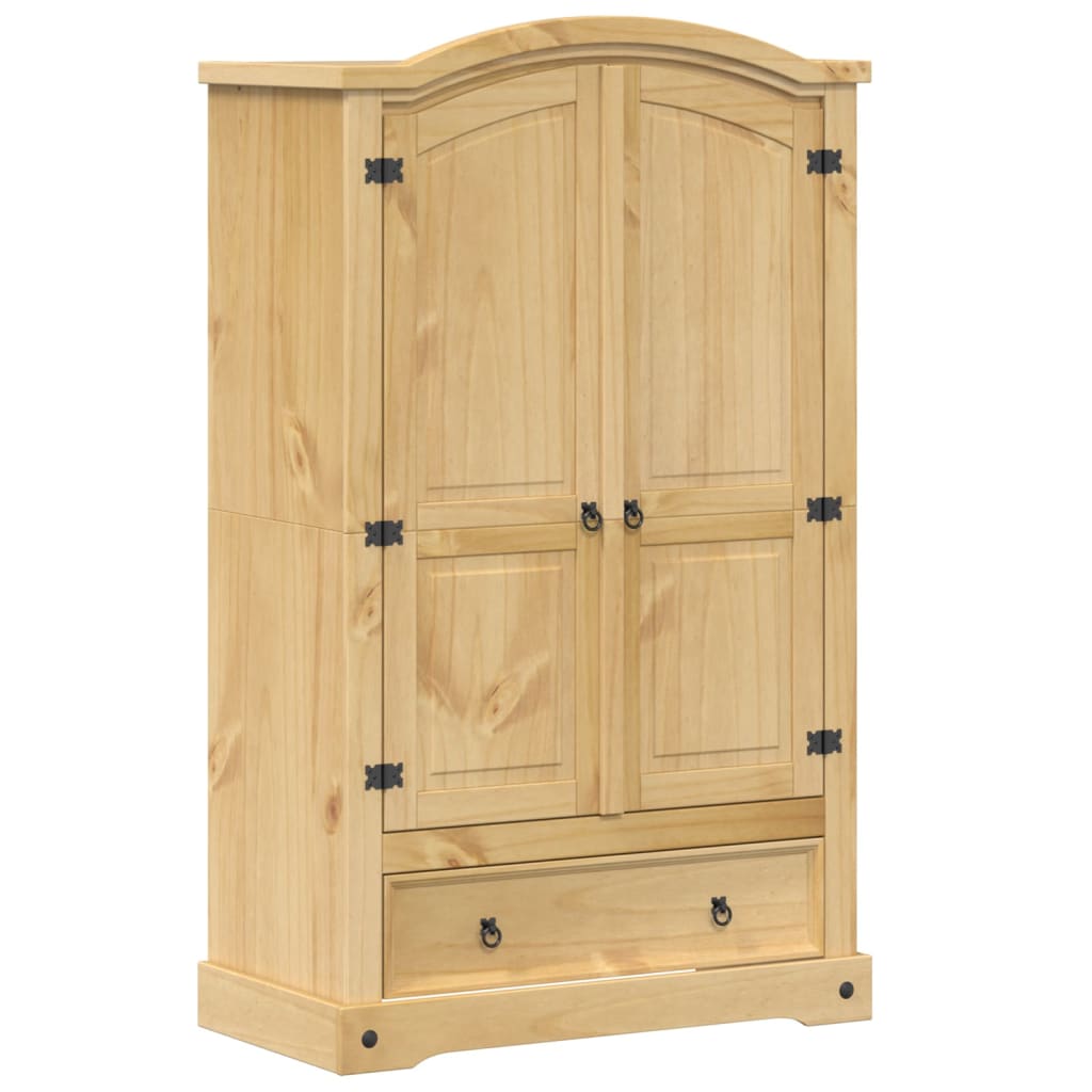 Armario "Corona" 101x52x170 cm Madera maciza de pino