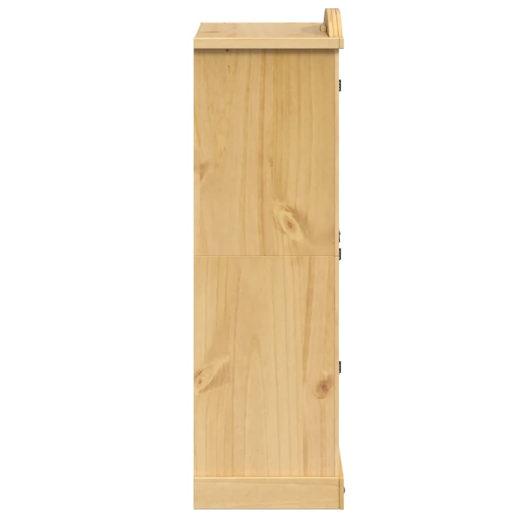 Armario "Corona" 101x52x170 cm Madera maciza de pino