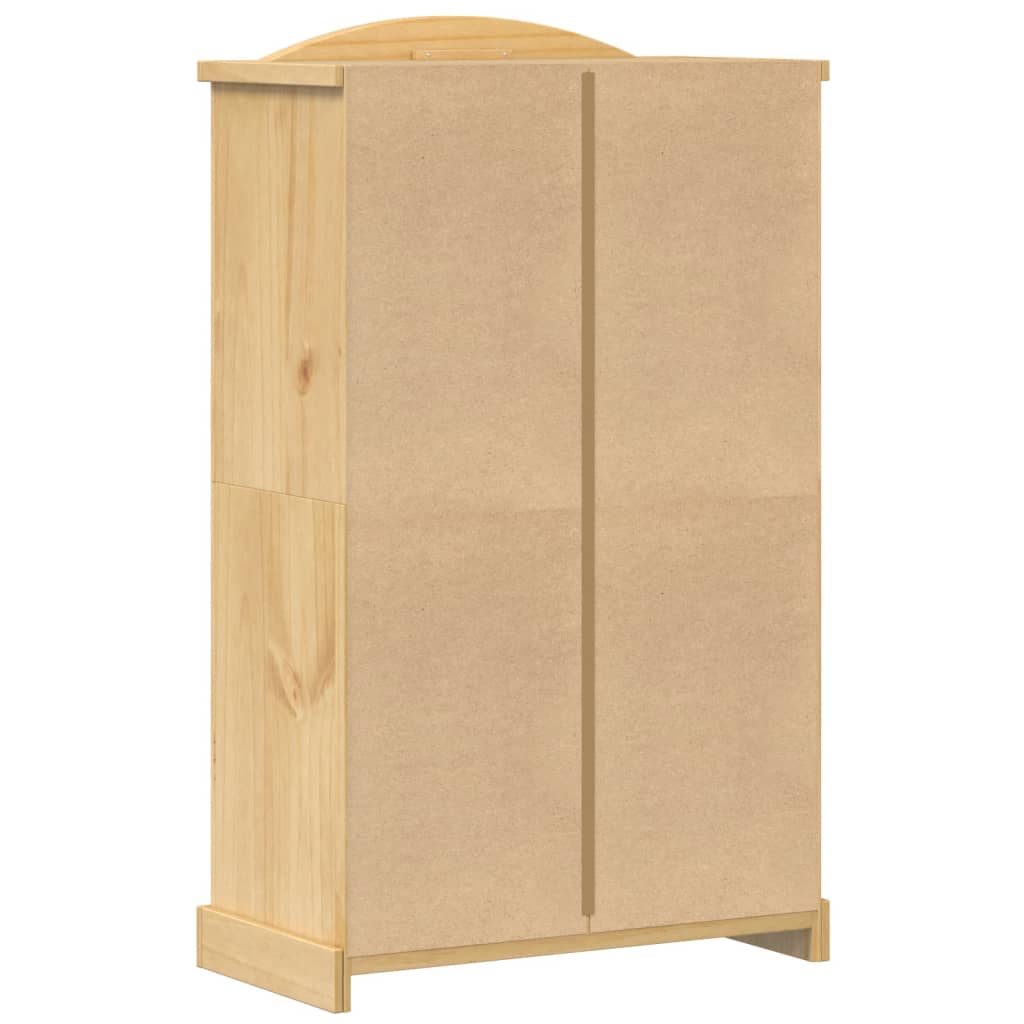 Armario "Corona" 101x52x170 cm Madera maciza de pino
