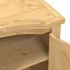 Armario "Corona" 101x52x170 cm Madera maciza de pino