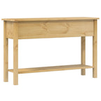 Mesa consola "Corona" 114x34,5x73 cm Madera maciza de pino