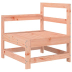 Juego de sofás de jardín 5 pzas madera maciza de abeto Douglas