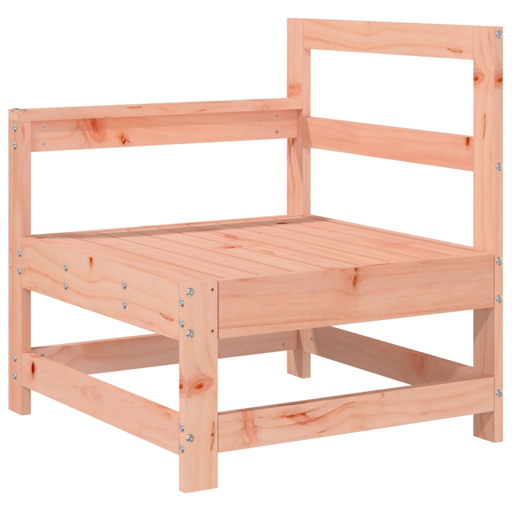 Juego de sofás de jardín 5 pzas madera maciza de abeto Douglas