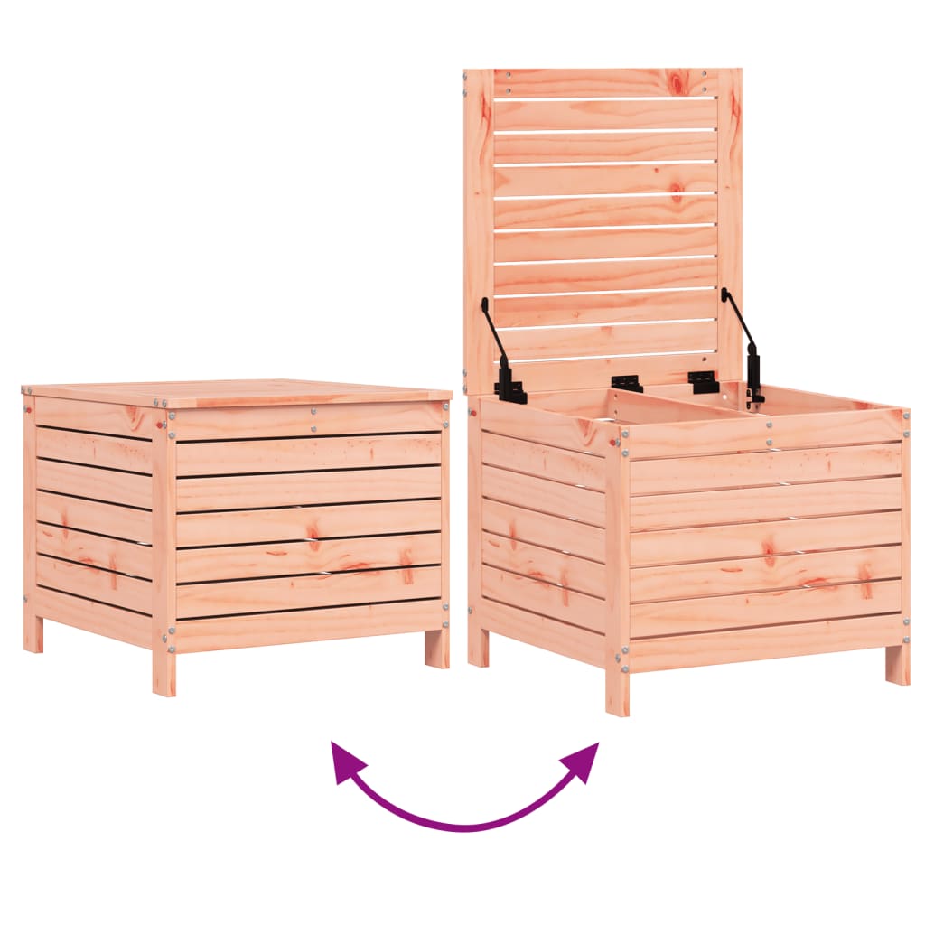 Juego de sofás de jardín 5 pzas madera maciza de abeto Douglas