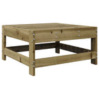 Juego de muebles de jardín 7 pzas madera de pino impregnada